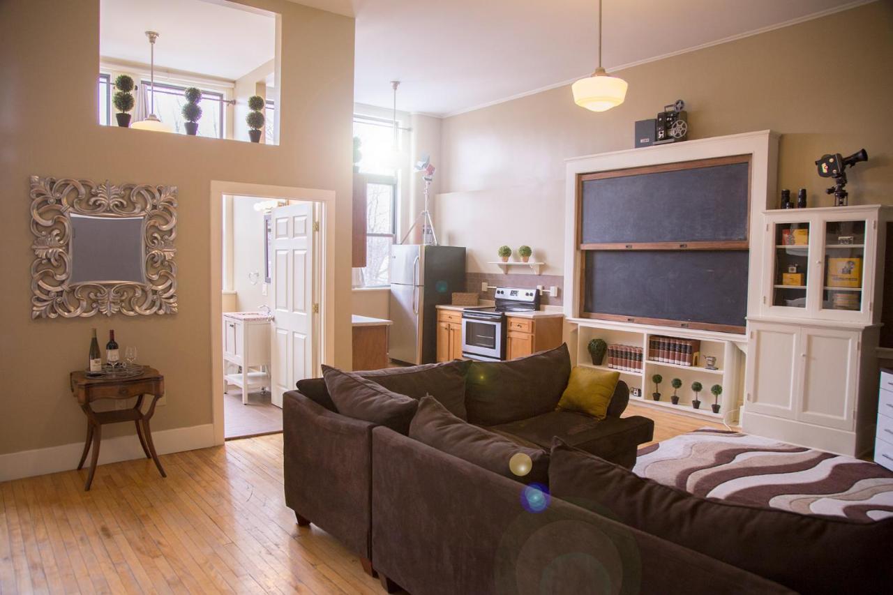 Апарт отель School 31 Lofts Рочестер Экстерьер фото