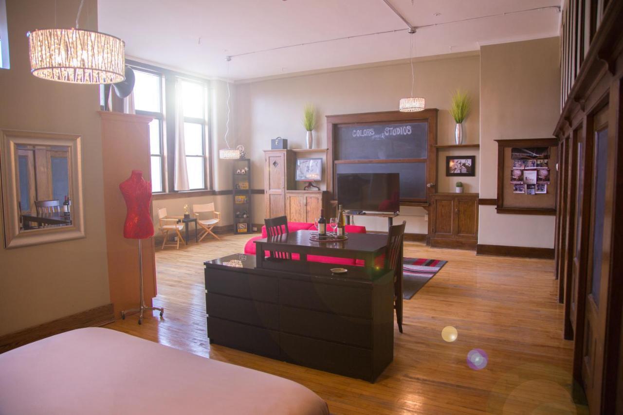 Апарт отель School 31 Lofts Рочестер Экстерьер фото