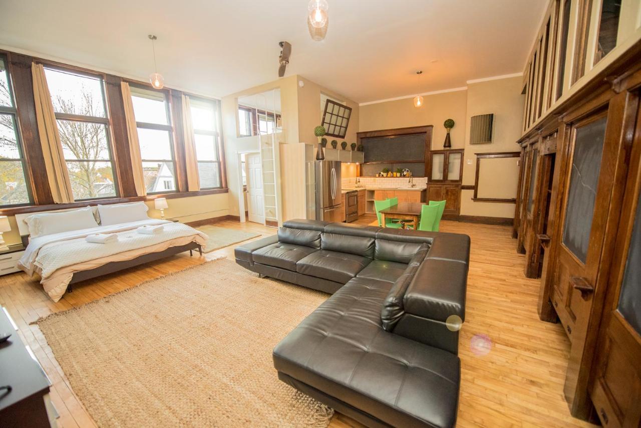 Апарт отель School 31 Lofts Рочестер Экстерьер фото