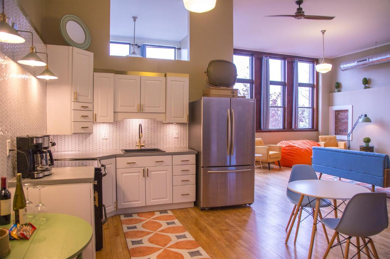 Апарт отель School 31 Lofts Рочестер Экстерьер фото